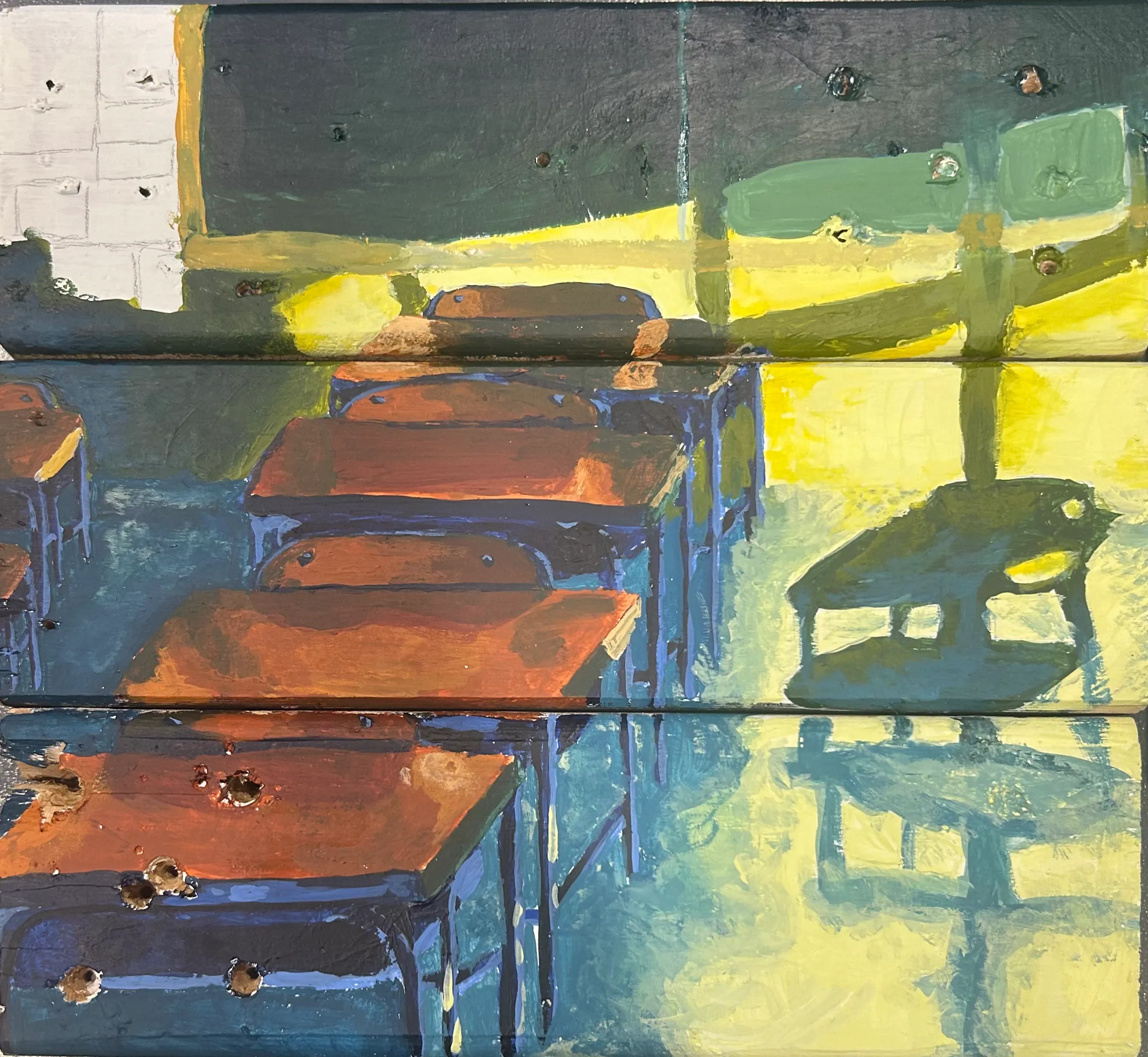 View of A Classroom – process 3